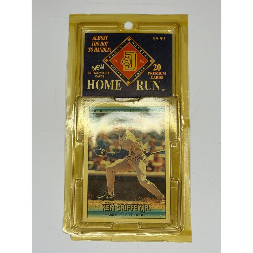 Griffey Fielder Donruss Home Run 1992 20 Premium Baseball Card Set Mariners Tig…